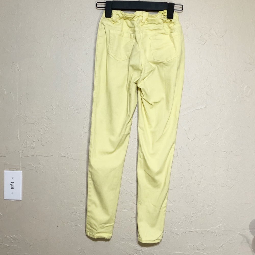 Arizona Jean Co Yellow Jeggings 12 - Picture 2 of 4